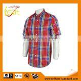 2015 Hot Sell Wholesale High Quality Plaid Mens Flannel Shirt thumbnail-1