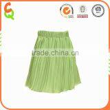 Summer Season Clothes Double Layer Chiffon Pleated Skirt for Girl thumbnail-1