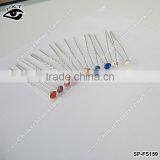 U Shaped Hair Pins Handmade Rhinestone Crystal Hairpins thumbnail-4