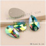 Teardrop ColorAB Sew on Rhinestones,sew on Crystal Stones thumbnail-3