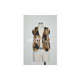 Faux fur vest, fake fur vest, artificial fur vest AR-2038