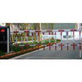 Security Digital Barrier Gate System With Traffic Indicator and Car Painting for Museum