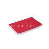 Red PU Leather Tablet Case with Newest Design for Girls