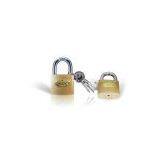 PULL IMITATE BRASS PADLOCK OF CROSS KEY thumbnail-1