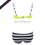 Sexy Cross Back Two Piece Push Up Brazilian Bikini thumbnail-5