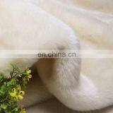 Wholesale 100% Polyester Made Faux Rabbit Fur Fabric thumbnail-1