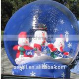 Outdoor christmas decoration large snow globes