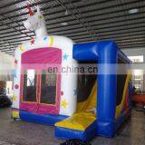 Commercial Grade Customized Inflatable White Horse Combo Bouncer, Inflatable Catsle