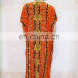 Dubai and India Beautiful Beaded Kaftan Dress thumbnail-6