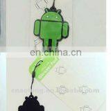 Mini Custom Brand Logo and Shape Mobile Screen Cleaner Strap