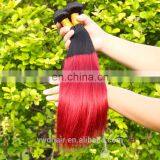 ombre brazilian virgin hair straight burgundy brazilian hair weave bundles