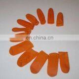 Finger protectors for hair extensions