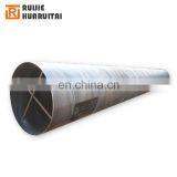 Diameter 30 inch carbon welded spiral steel pipe double wall welded a53 gr.b spiral pipe