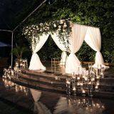 RK wedding backdrop chiffon drape pipe and drape with alternative size from RK for sale