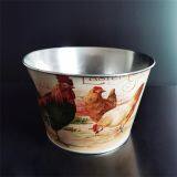 0.35mm Thickness Oval Tin Bucket Miniature Tin Buckets thumbnail-1
