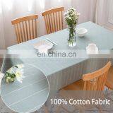 Cheap Price 100%Cotton Yarn-dyed Table Cloth Indoor Kitchen Table Cloth With Tassels thumbnail-4
