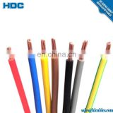 Flexible Copper Conductor PVC Insulated Wire Cable 0.5mm2 - 10mm2