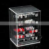 5 Grid Acrylic Nail Show Shelf Nail Tips Decoration Display Stand Rack Dust-proof Nail Art Tip Showing Shelf Storage Holder thumbnail-3