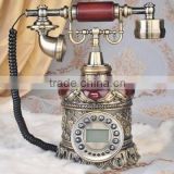 Pretty antique telephone,retro phone,old style phone