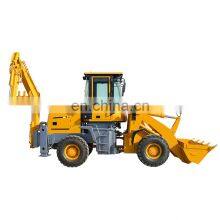 New Technology 4 in 1 Bucket Backhoe Loader Price in Dubai Mini Articulated Backhoe Loader
