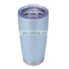 ODM Shiny Stainless Steel Coffee Mug Vacuum Insulated 20oz Stainless Steel Tumbler Cups thumbnail-1