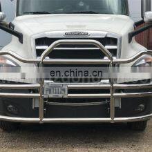 304 OEM Stainless Steel Heavy Duty Bull Bar Freightliner Cascadia Big Truck Deer Grille Guard Front Bumper thumbnail-1