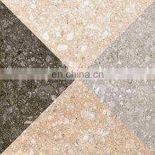 Классический дизайн, хорошая цена, большой запас товара. Плитка для пола из терраццо керамическая размером 600x600 мм.