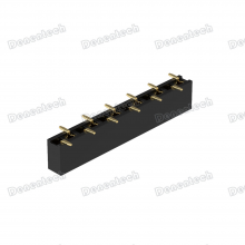 Denentech 2.00mm Pitch Single Row Female Header SMT U Type Connector thumbnail-4