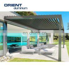 Waterproof Outdoor Living Aluminium Louvre Pergola thumbnail-5