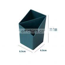 Square Pencil Cups Desktop Makeup Brush Storage Organizer for School Office Home Desk Supplies thumbnail-3