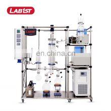 Industrial Lab Glass Wiped Film Short Path Distillation Evaporator Unit Equipment