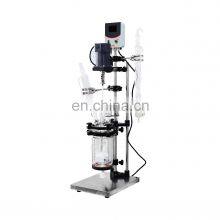 Jacketed Glass Reactor 1L 2L