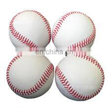 Professional Cowhide Real Leather 95% Wool Filling Cork Core Customized Hard Baseball Ball thumbnail-1