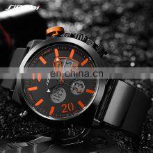 SINOBI Good Silicone Wristwatch Analog Digital Display Mens Luxury Watch Hot Sale Trendy Sport Watches S9732G Montre thumbnail-1