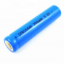 Rechargeable Lithium Iron Phosphate Battery 3.2V 200mAh 10440 AAA Cylindrical LiFePO4 Battery Cell
