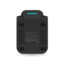 Folding Modern Stylish Type C 15W Custom Logo The New Three-In-One Wireless Vertical Phone Charger thumbnail-6