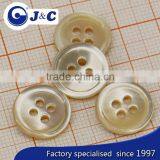 Cream Coloureed Trocas Shell Button