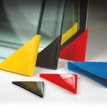 Plastic Triangle Cap Glass Frame Corners Covers Protector 1/4