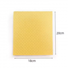 Eco-Friendly Kitchen Wet Washing Sponge Cloth 30% Cotton and 70% Wood Pulp Cellulose Biodegradable Sponge for Kitchen Cleaning thumbnail-3