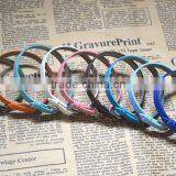 Supply 8MM Snakeskin Classic Hot Sale DIY PU Leather Bracelets thumbnail-3
