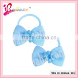 Big quantity sale hair bands factory wholesale elastic riibbon for hair ties bow ponyholder (XH4001-385)