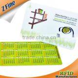 Printing Smart Card HF 13.56 Mhz Custom Die Cut Size PVC Card