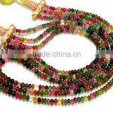 Tourmaline Plane Roundel Beads thumbnail-1