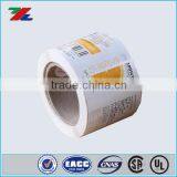 Custom Printed Roll Adhesive Bottle Label, Custom Waterproof Plastic Bottle Label Printing