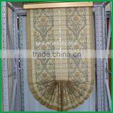 Linen Rainbow Blinds and Polyester Fabric Zebra Blinds Fan Shaped