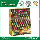 Christmas Tree Glossy Paper Gift Bag thumbnail-1