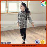 2016 Factory New Fashion Child Clothes for Latest Korean Design Girls Wear Baby Clothing Set Wholesale Kids Clothes (ulik-GC089)