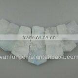 A Grade Hemimorphite Rectangle Freeform Beads for Necklace thumbnail-1