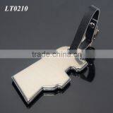 Wedding Favor Souvenir Steamer Luggage Label Leather Strap Metal Ship Travel Name Tag Stainless Steel Personalized Luggage Tag thumbnail-3