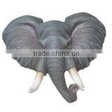Polyresin Hanging Animal Heads Elephant Wall Decorations thumbnail-1